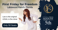 First Friday for Freedom in Florida (August 5th)