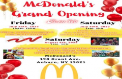 Grand Opening McDonald's