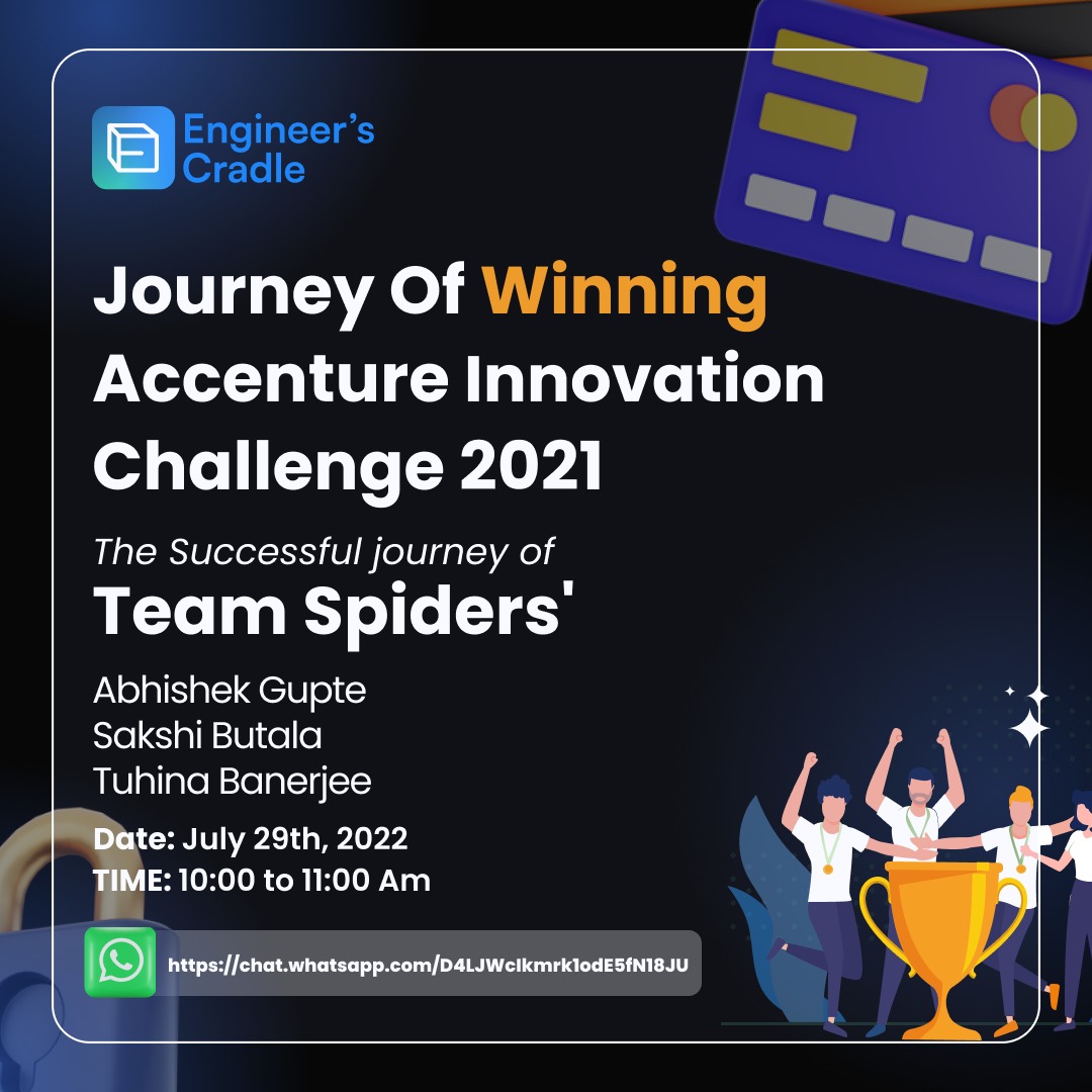 The Success Journey of Winning Accenture's Innovation Challenge 2021, Online Event