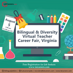 Bilingual & Diversity Virtual Teacher Career Fair Virginia