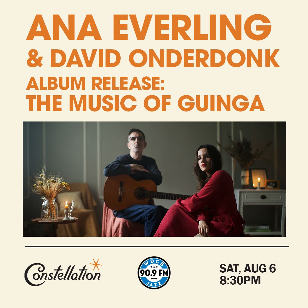 Ana Everling and David Onderdonk. The Music of Guinga, Chicago, Illinois, United States