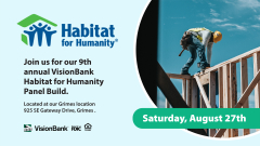 VisionBank Habitat For Humanity Panel Build
