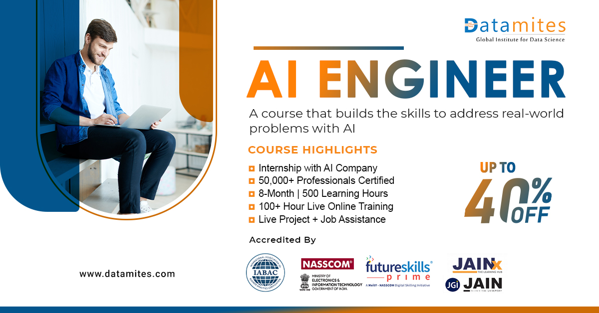 Artificial Intelligence Engineer in Kochi - July'22, Online Event