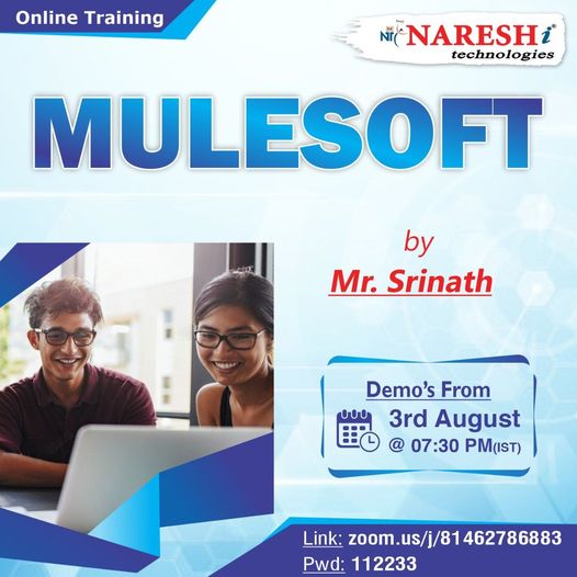 Free Online Demo On MuleSoft Course Training in NareshIT, Online Event