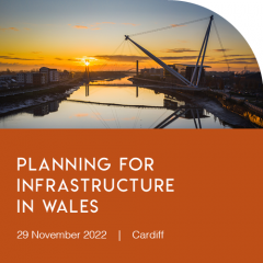 Planning for Infrastructure in Wales