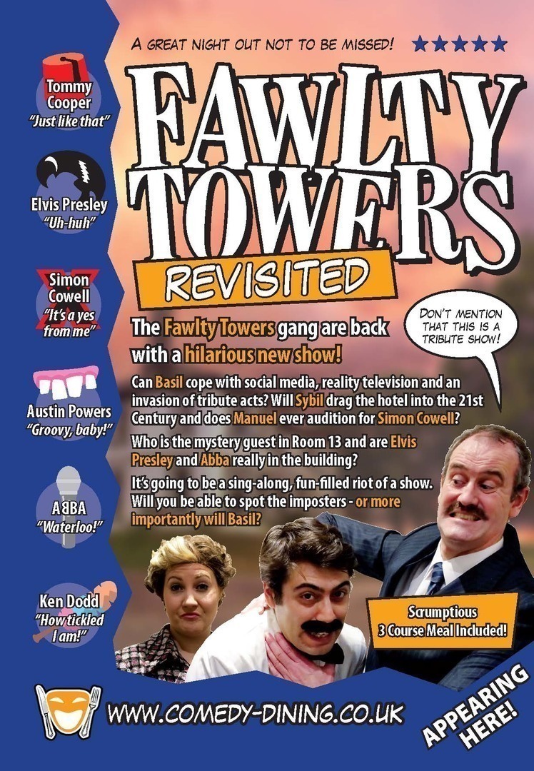 Fawlty Towers Revisited 16/09/2022, Birmingham, England, United Kingdom