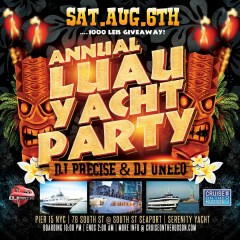 Say Aloha to Summer on the Luau Yacht Party Dance Cruise NYC Boat Party South Street Seaport NYC 202