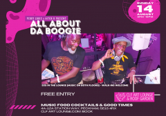 ALL ABOUT DA BOOGIE – Feat. DJs PERRY LOUIS and AITCH B, Free Entry