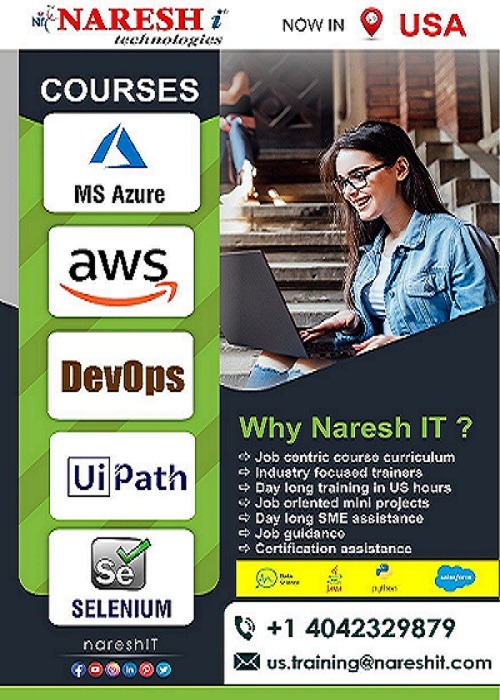 Best Software Training Institute in USA - Naresh I Technologies, Online Event