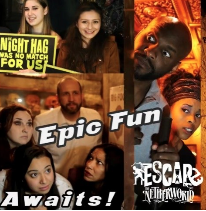 Experience NETHERWORLD’s Epic Escape Room Games!, Dekalb, Georgia, United States