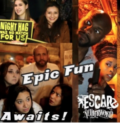 Experience NETHERWORLD’s Epic Escape Room Games!