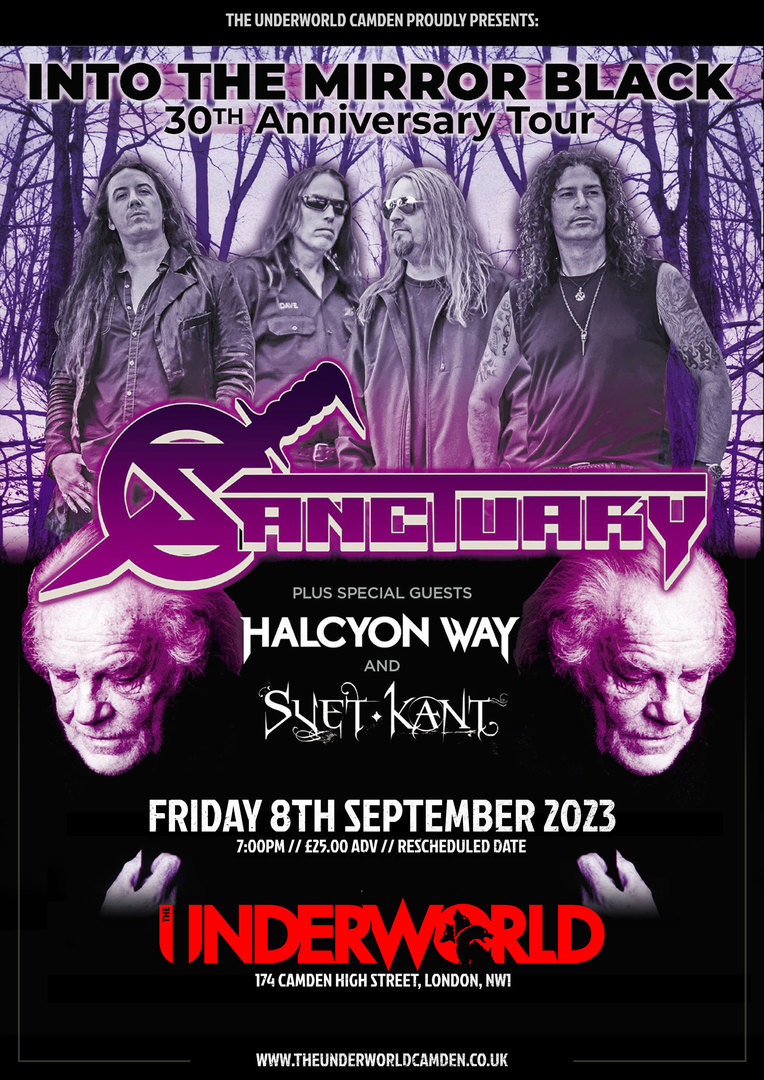 SANCTUARY - 'Into The Mirror Black' 30th at The Underworld - London, London, England, United Kingdom