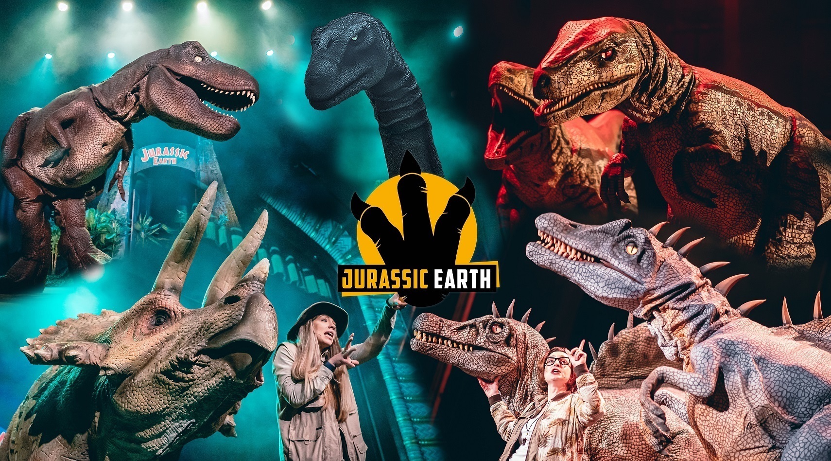 Jurassic Earth Dinosaur Theatre Show - Blackpool Opera House Winter Gardens -Sunday 4th September 22, Blackpool, England, United Kingdom