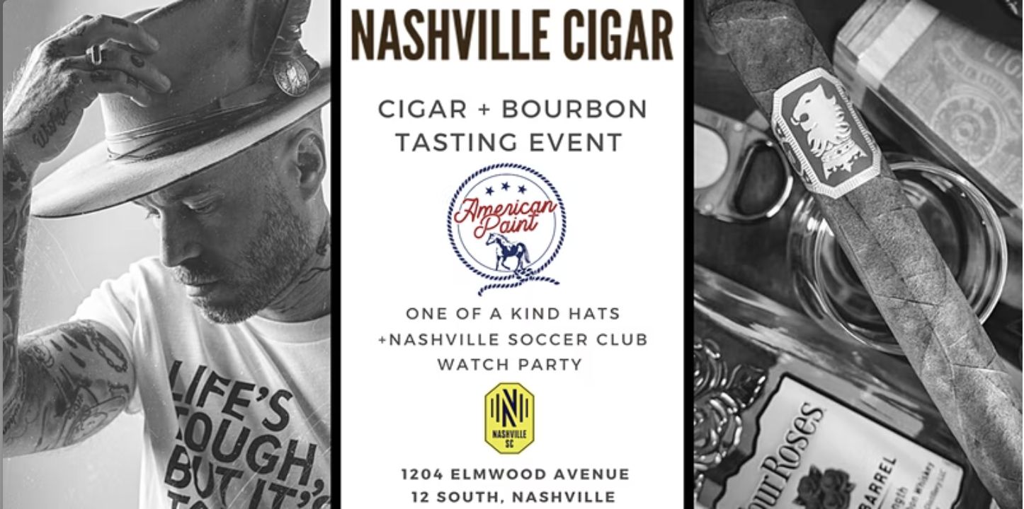 American Paint x Nashville Cigar x Duke Bourbon Experience, Nashville, Tennessee, United States