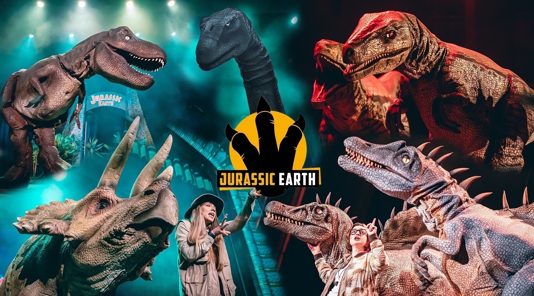 Jurassic Earth Dinosaur Theatre Show - Buxton Opera House Derbyshire Cheshire - Friday 28th October, Buxton, England, United Kingdom