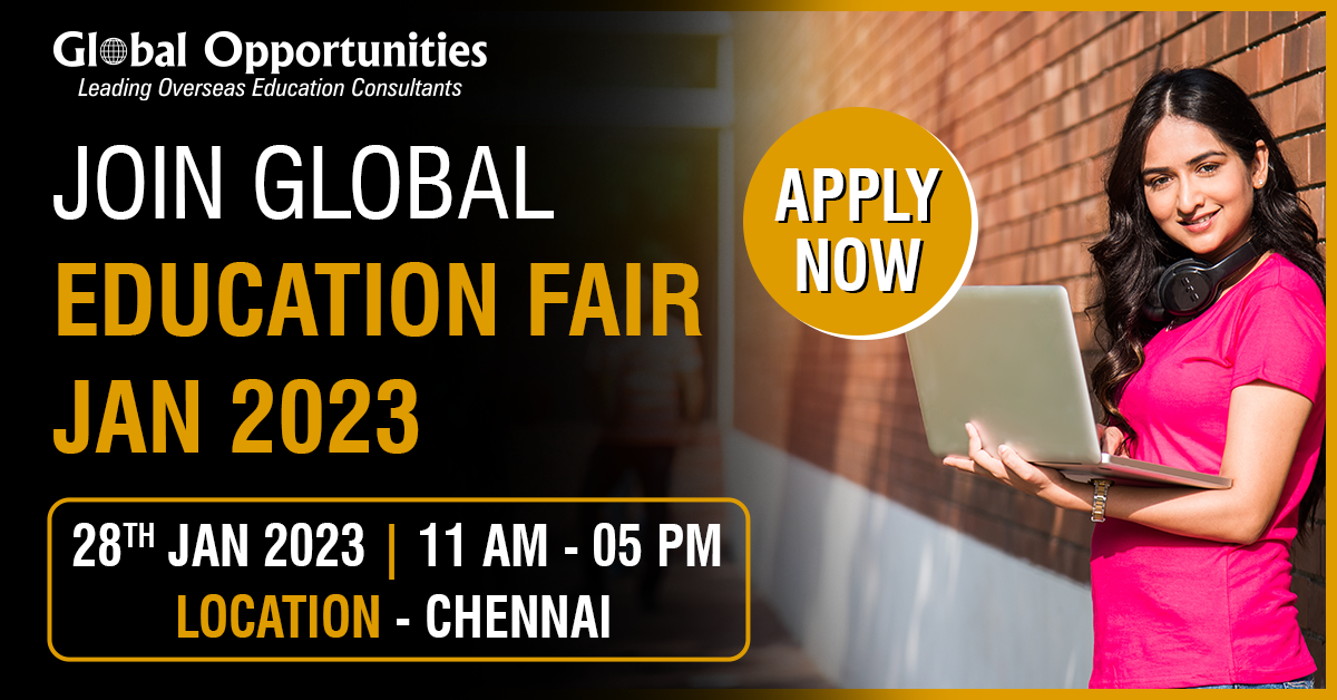 Overseas Education Fair January 2023  (Free Entry), Chennai, Tamil Nadu, India