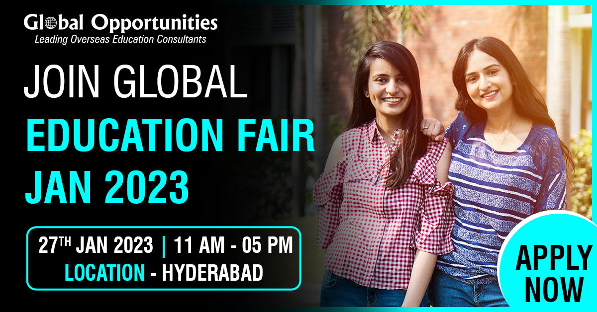 Global Education Fair 2023 (Free Entry), Hyderabad, Telangana, India