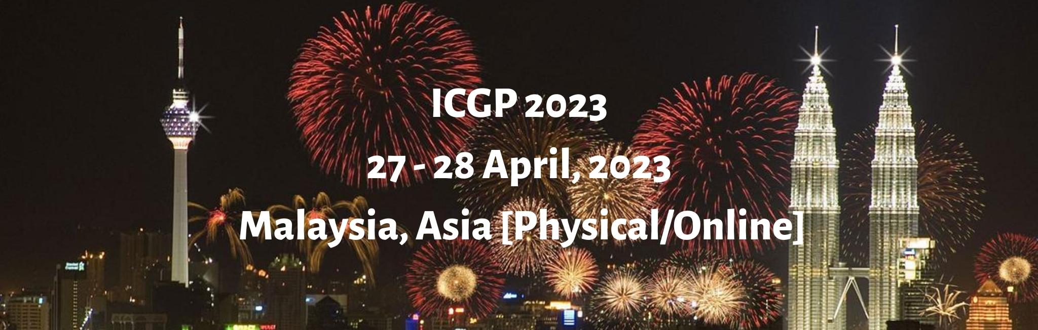 International Conference on Global Peace 2023, Kuala Lumpur, Malaysia