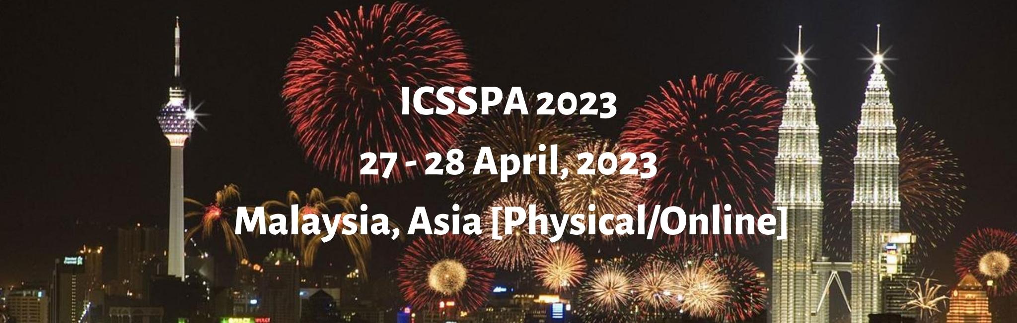 International Conference on Social Science and Public Affairs 2023, Kuala Lumpur, Malaysia