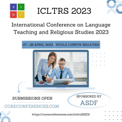 International Conference on Language Teaching and Religious Studies 2023