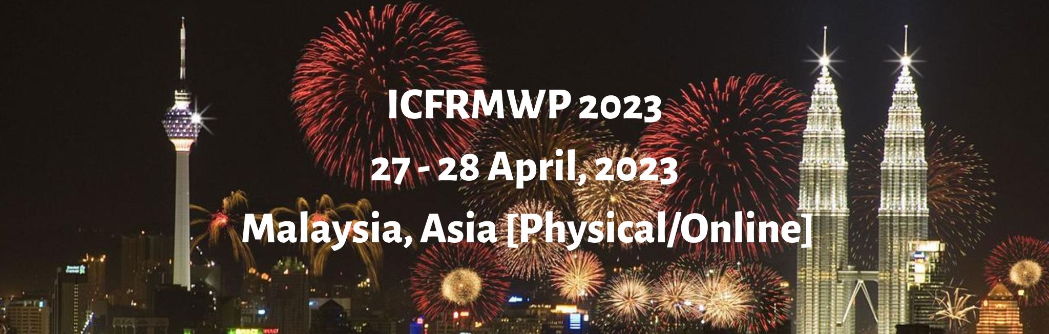 International Conference on Flood Risk Management and Water Pollution 2023, Kuala Lumpur, Malaysia