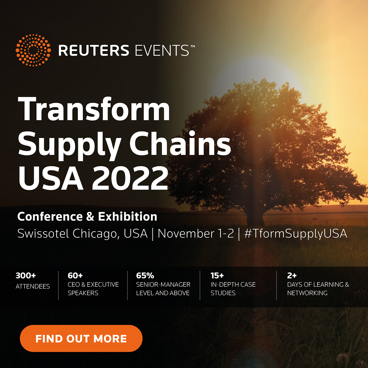Transform Supply Chains USA 2022, Chicago, Illinois, United States