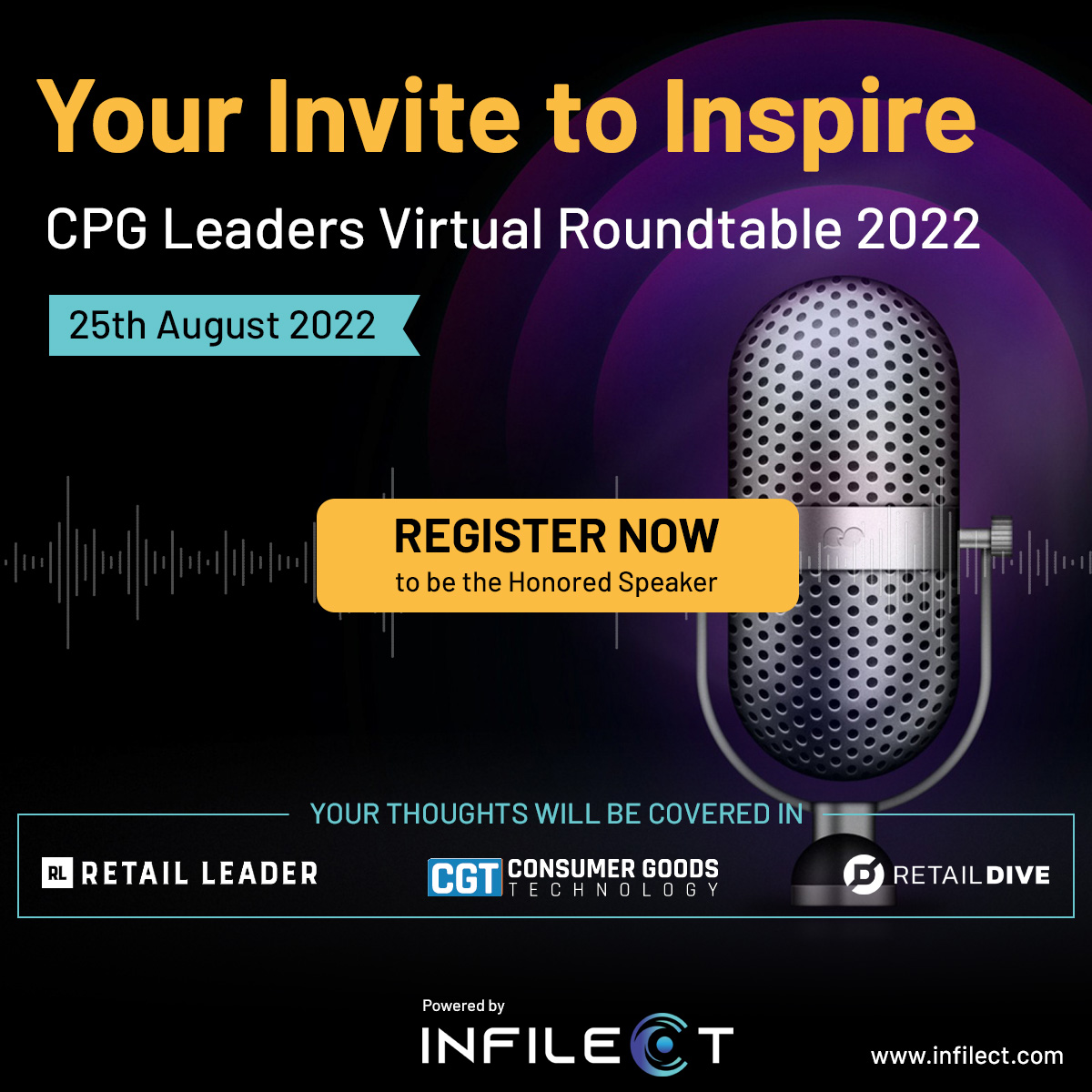 CPG Virtual Leadership Summit 2022: Speaker Invitation, Online Event