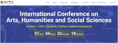 2022–International Conference on Arts, Humanities and Social Sciences, 1, October, Bangkok