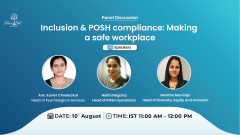 Inclusion & POSH Compliance: Making a Safe Workplace
