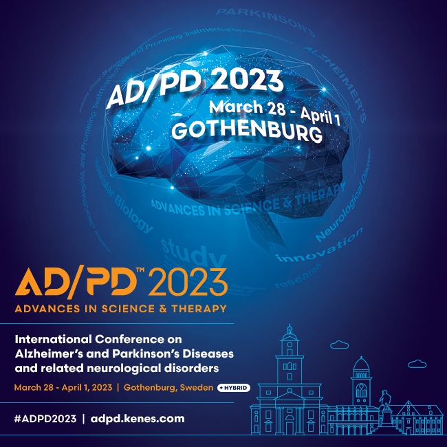 AD/PD™ 2023 International Conference on Alzheimer's and Parkinson's Diseases, Heden, Vastra Gotaland, Sweden