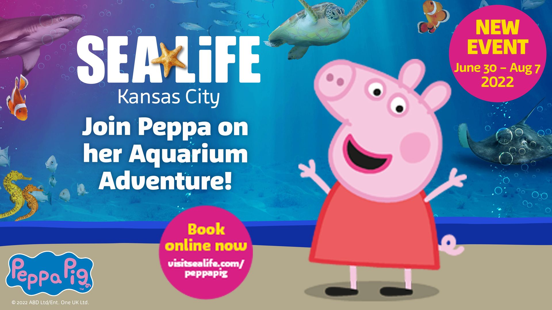 Peppa Pig's Aquarium Adventure, Kansas City, Missouri, United States