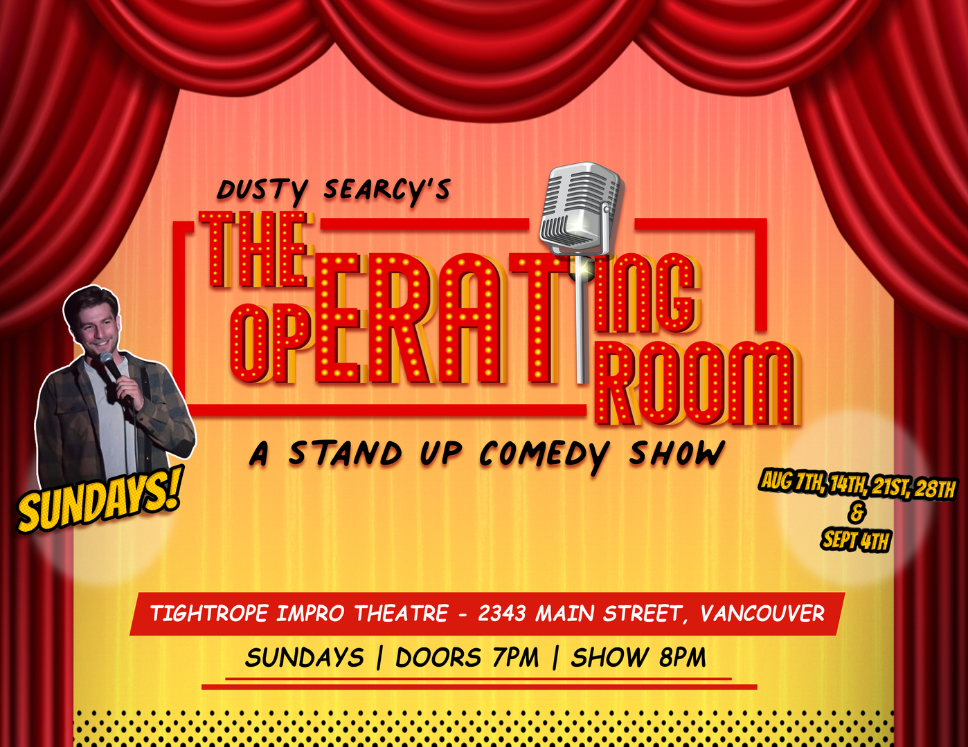 The Operating Room: A Standup Comedy Show, Vancouver, British Columbia, Canada