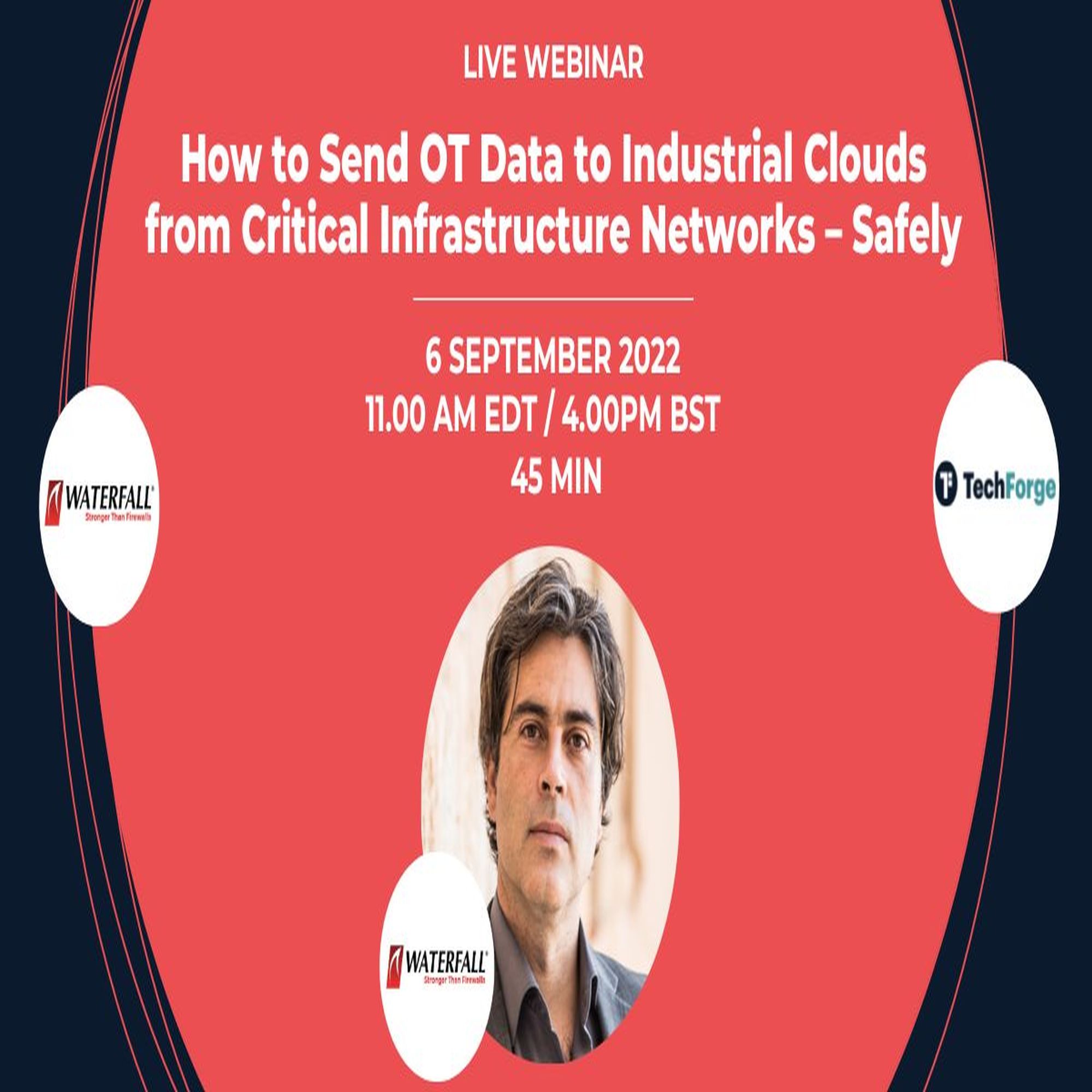 Webinar - How to Send OT Data to Industrial Clouds from Critical Infrastructure Networks - Safely, Online Event