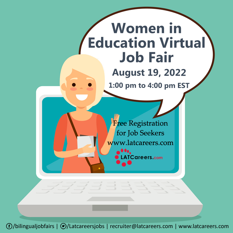 Women in Education Virtual Job Fair, Online Event