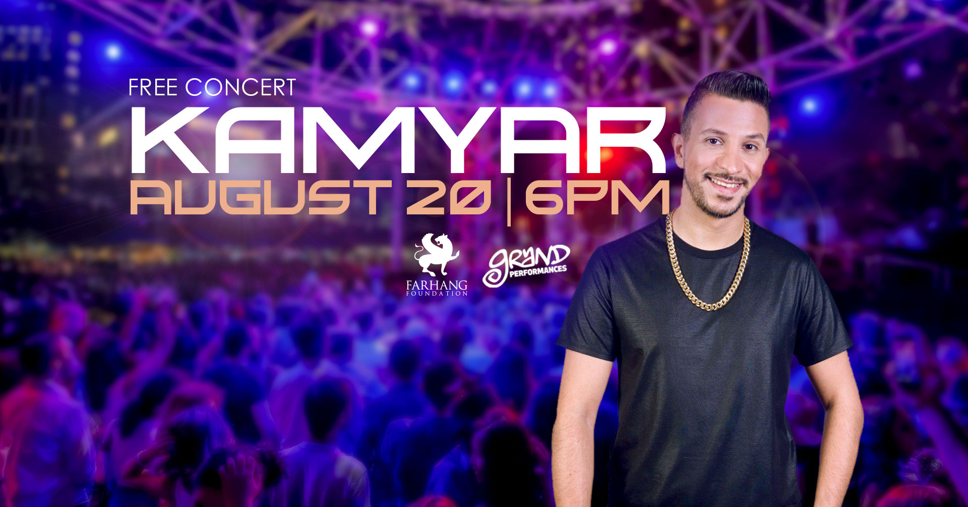 KAMYAR Live At GRAND PERFORMANCES, Los Angeles, California, United States