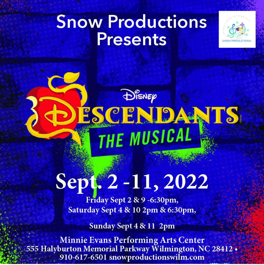 Descendant's The Musical - Snow Productions, Wilmington, North Carolina, United States