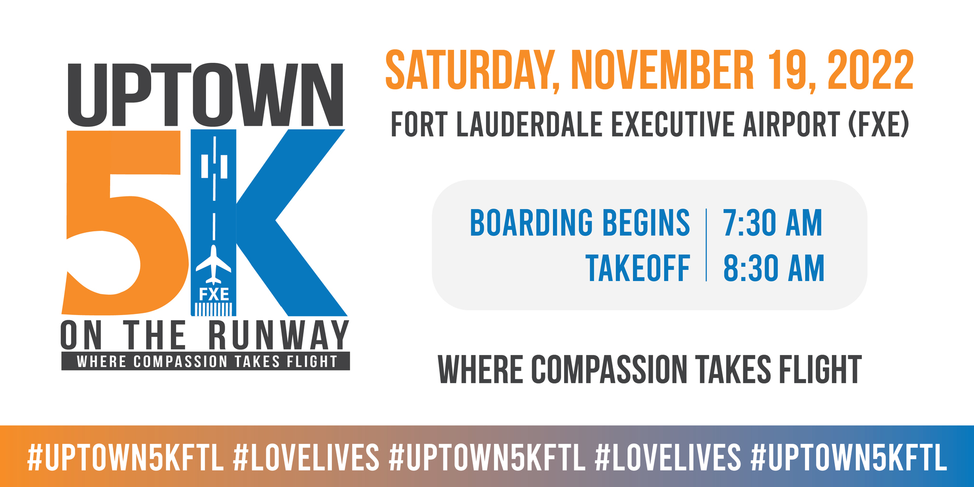 Uptown 5K on the Runway, Fort Lauderdale, Florida, United States