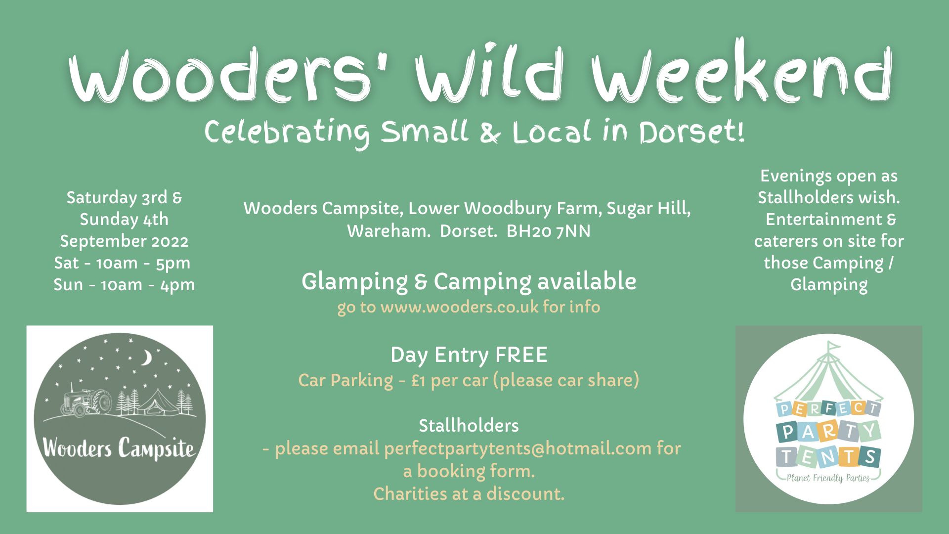 Wooders Wild Weekend, Wareham, England, United Kingdom