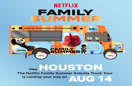 Netflix Family Summer Activity Truck Tour, Houston, Texas, United States