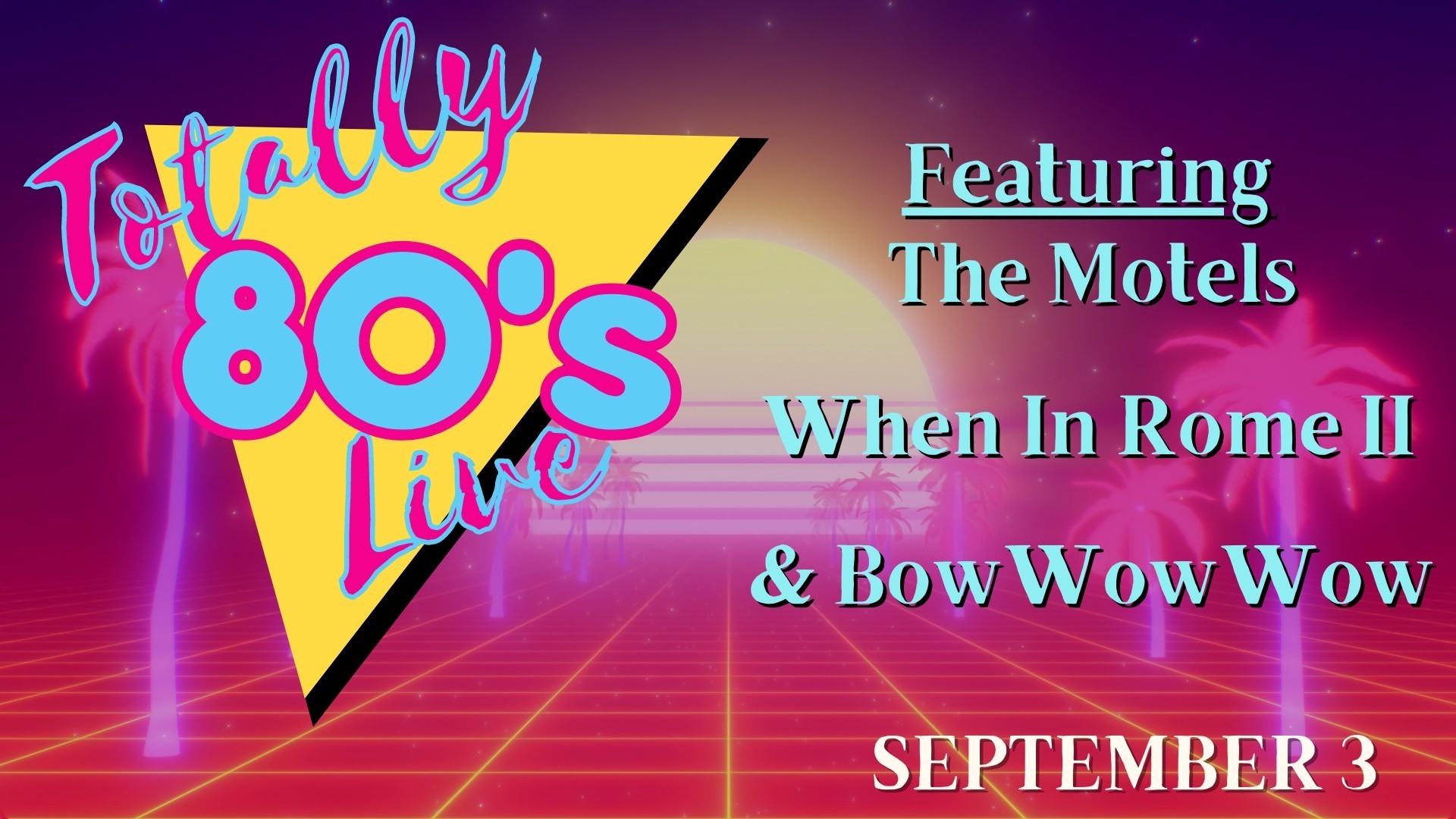 Totally 80's Tour with The Motels, Bow Wow Wow and When in Rome II, Des Plaines, Illinois, United States