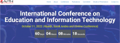 Online International Conference on Education and Information Technology (ICEIT 2022)