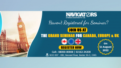 Mega Education Seminar in Chandigarh by Navigators Overseas