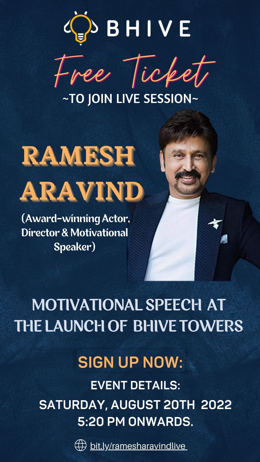 Ramesh Aravind Motivational Speech, Online Event