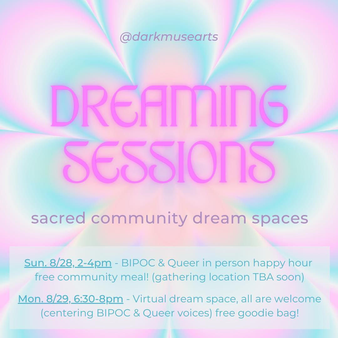 Dark Muse Community Dreaming Session, Minneapolis, Minnesota, United States