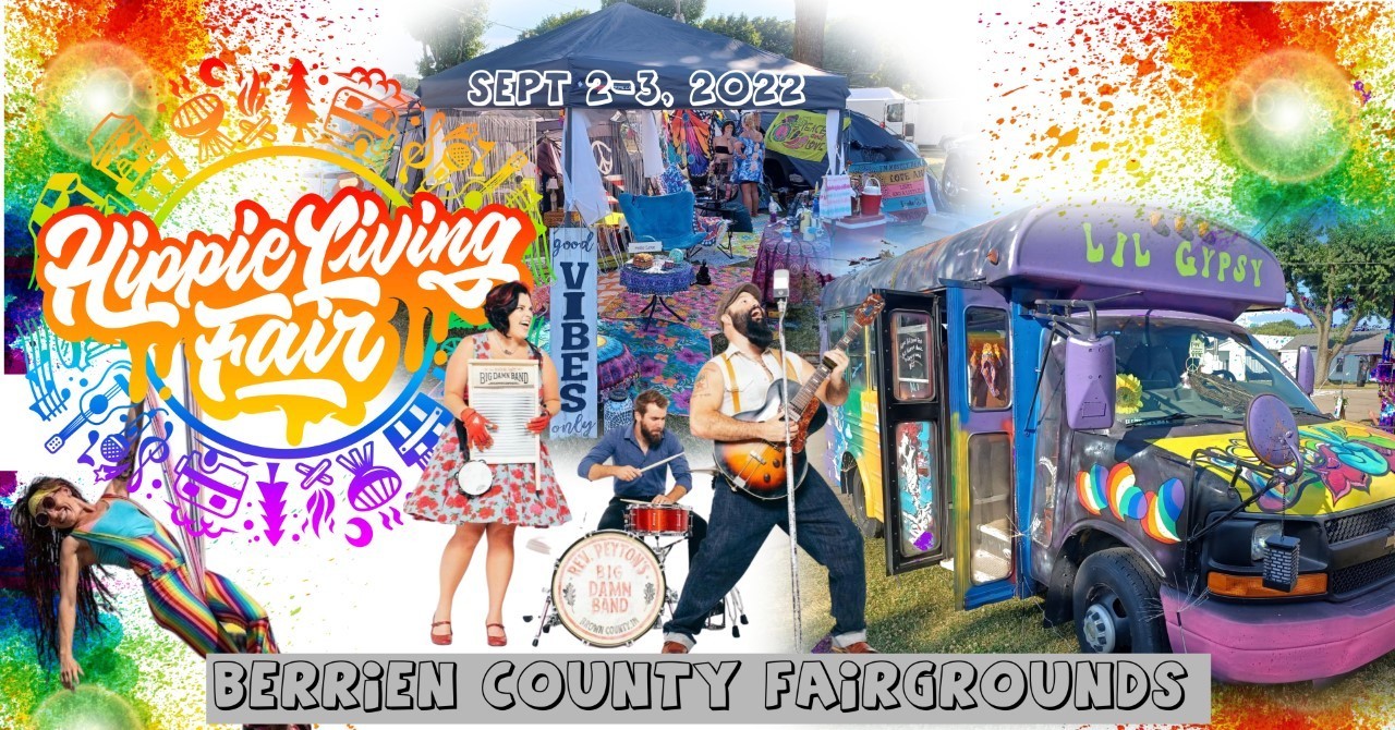 Hippie Living Fair and Travelers Vintage Retro Artisan Market #HippieLive2022, Berrien Springs, Michigan, United States