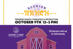 Adam's Camp Reunion at the Ranch