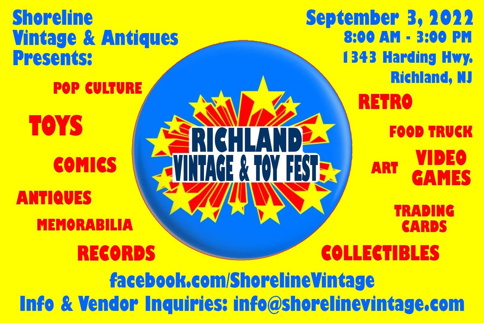 Richland Vintage and Toy Fest, Richland, New Jersey, United States