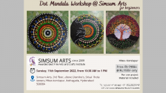 Dot Mandala Workshop @ Simsum Arts