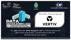 IGBC welcomes ‘Vertiv Energy Pvt. Ltd’ as Platinum sponsor