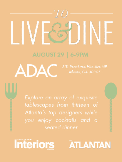 The Atlantan & Interiors Atlanta: To Live & Dine 2022, Fulton, Georgia, United States